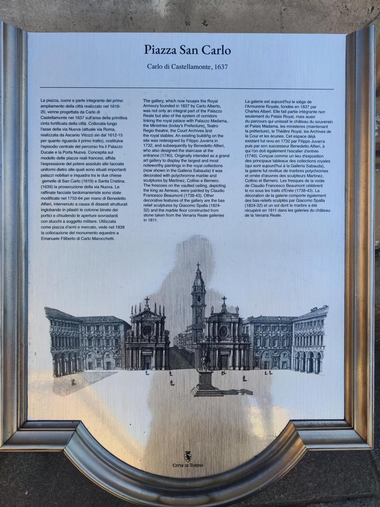 Ynh Bilo Sancarlo Museo Egizio Piazza San Carlo Daire Torino Dış mekan fotoğraf